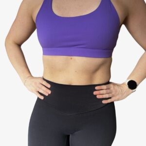 Alternative view of Bra Flow | Purple